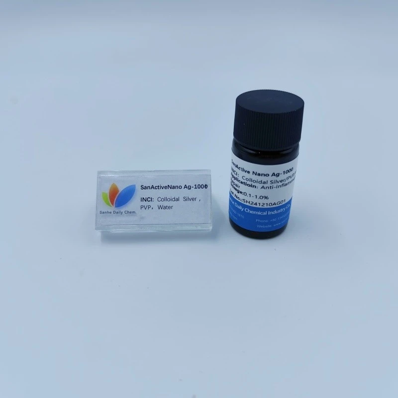 Colloidal Silver,PVP,Water